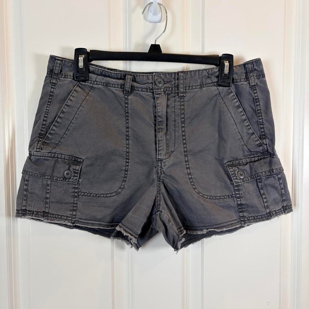 Witty Fox Slate Gray Utility Shorts Size-11